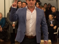 Steven Laureyssens legt de eed af