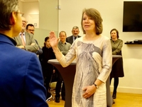 Liesbeth Verstreken legt op 24 december 2018 de eed af als burgemeester van Zoersel bij gouverneur Cathy Berx en volgt aldus zichzelf op voor een tweede termijn.